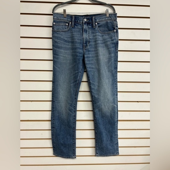 J. Crew Factory Straight Vintage Flex Jeans‎ NWT Size 31x32 - Picture 1 of 10